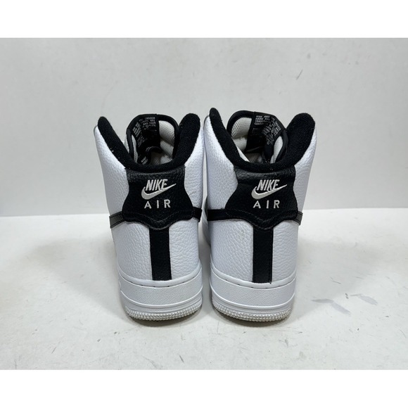Nike Air Force One High \'07 White Black Leather Men\'s Size 8.5 CT2303–100 main image 6